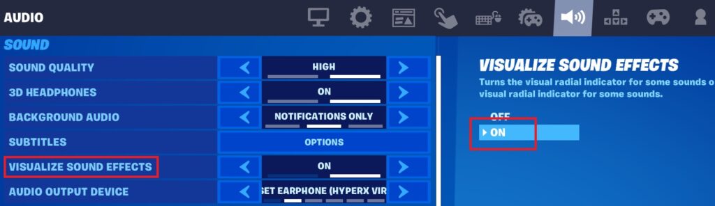 Visualize Sound Effects