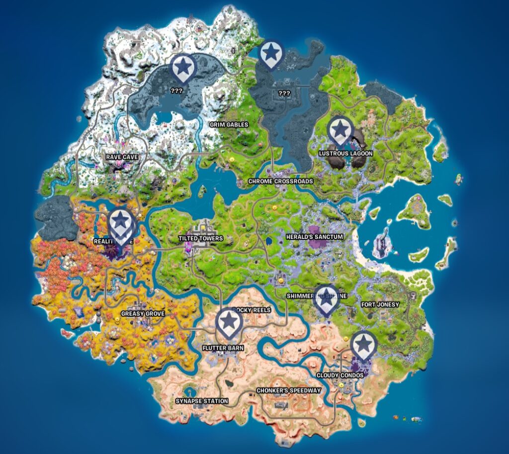 Fortnitemares Alterationaltar Map Locations 2022