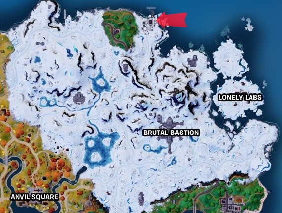 Eliminate an opponent while standing in snow or on ice - Locations