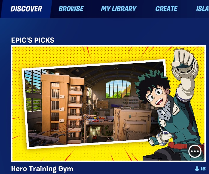 Fortnite - My Hero Academia Bonus Goals - Hero Training Gym