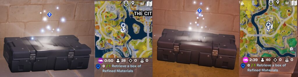 Fortnite - Oathbound Quests - Retrieve a box of Refined Materials