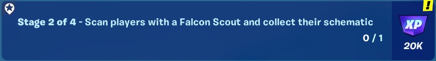 Oathbound Bonus Rewards - Part 3.3 - Stage 2 of 4 - Scan players with a Falcon Scout and collect their schematic