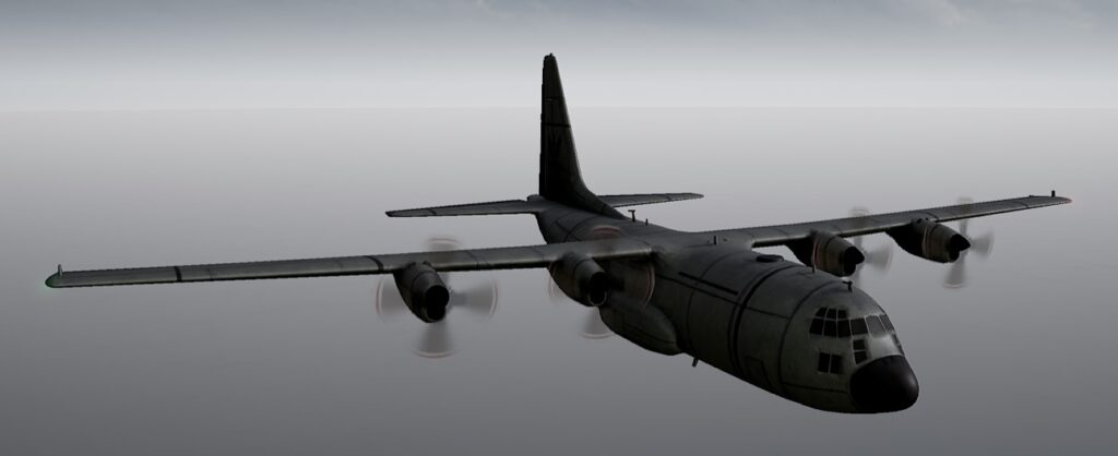 PUBG Battlegrounds C-130 Transport Supply Plane