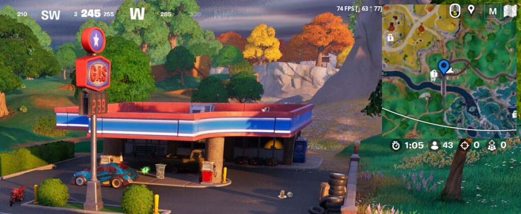 Hitches and Ditches Gas Station Locations Map Chapter 4 Season 2